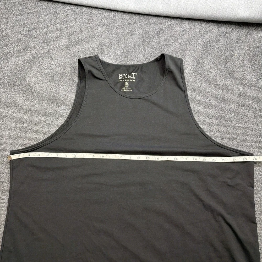 Bylt Tank Top Shirt Mens 3XL XXXL Premium Basics Gym Workout Sleeveless Training